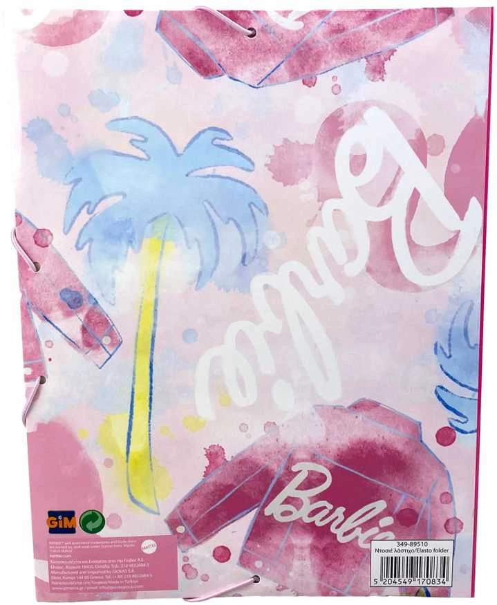 Barbie Paints A/4 elastinis aplankas
