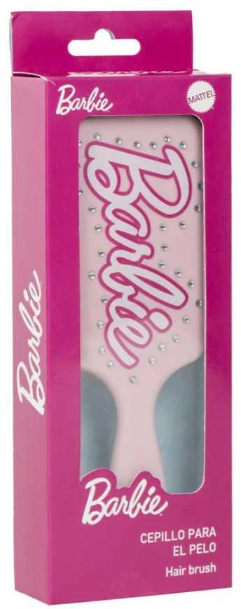 Cerdá Barbie rožinis akmeninis plaukų šepetys 22 cm