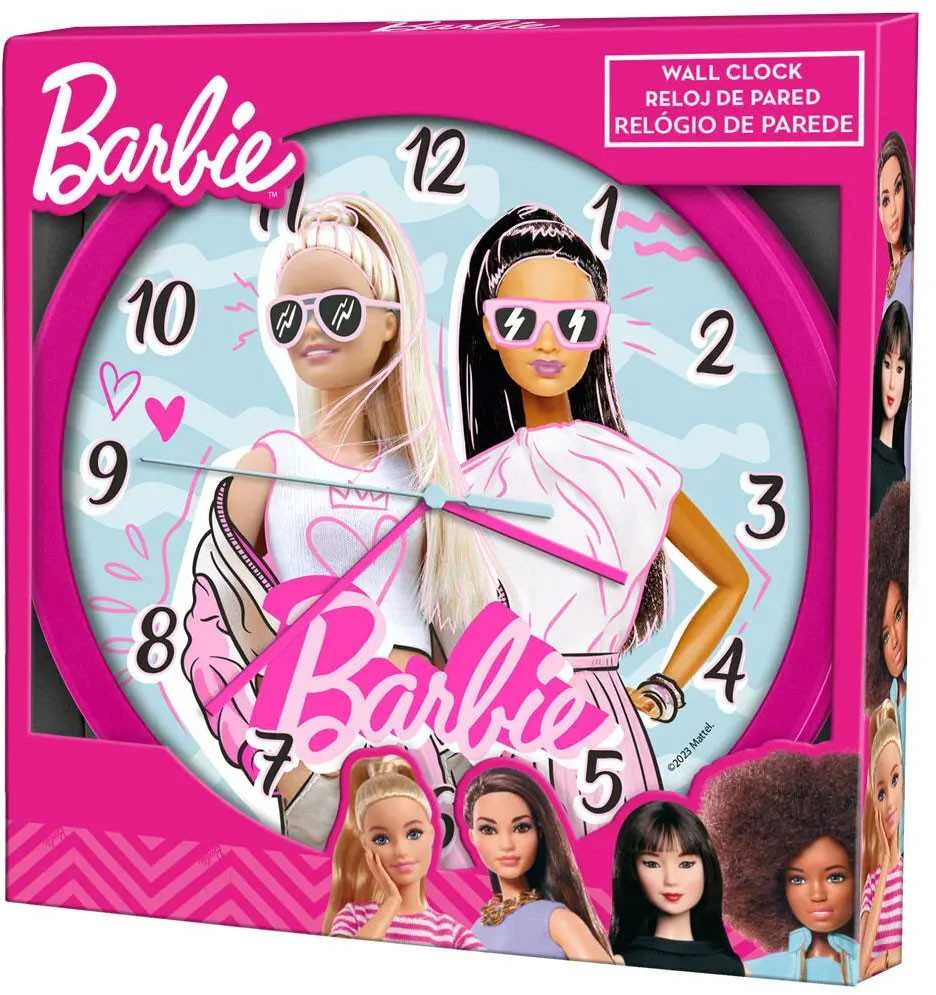 Laikrodis KIDS Barbie sienos laikiklis