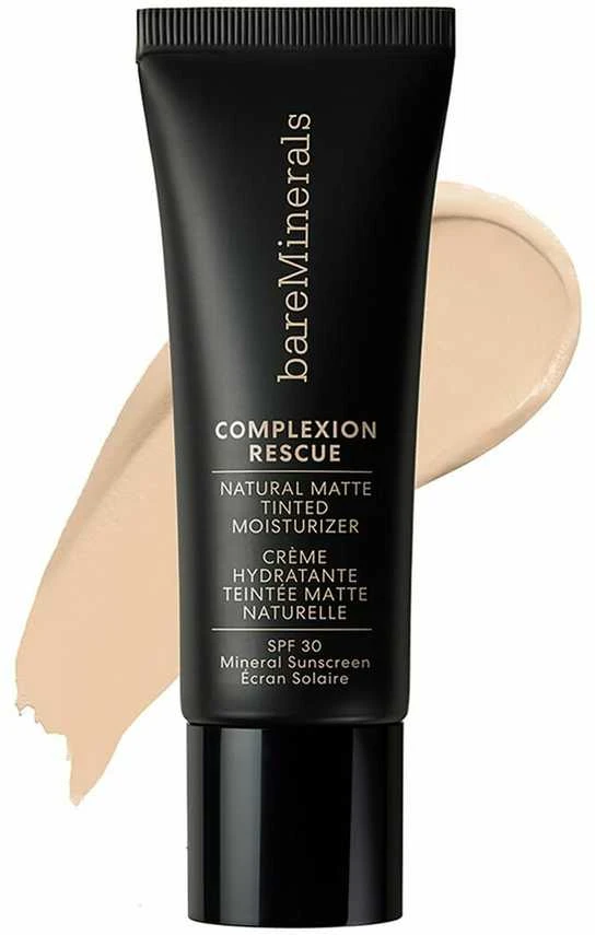 Bare Minerals Bareminerals Complexion Rescue Natural Matte Tinted Moisturizer Mineral SPF 30 matinis atspalvį suteikiantis drėkinantis veido kremas, atspalvis: 1.5 Birch, 35 ml