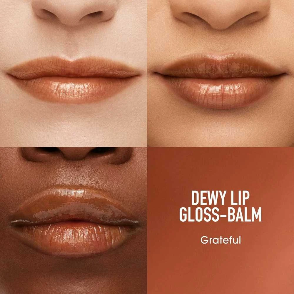 Bare Minerals Bareminerals Dewy Lūpų blizgis Balm drėkinantis lūpų balzamas-blizgis, atspalvis: Grateful​, 2.3 g