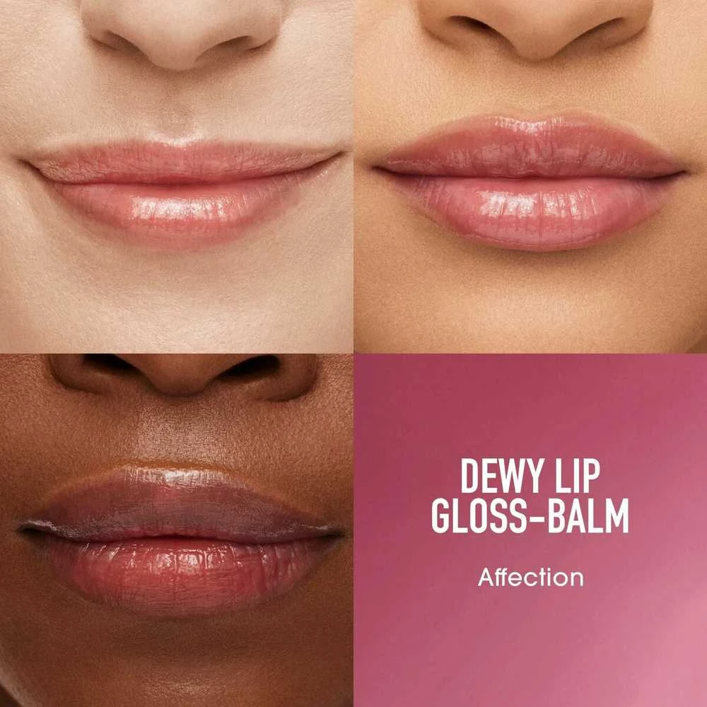 Bare Minerals Bareminerals Dewy Lūpų blizgis Balm drėkinantis lūpų balzamas-blizgis, atspalvis: Affection,​ 2.3 g
