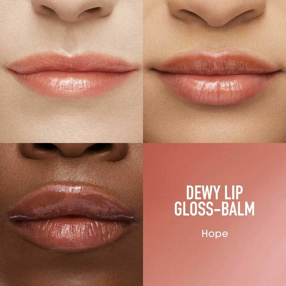 Bare Minerals Bareminerals Dewy Lūpų blizgis Balm drėkinantis lūpų balzamas-blizgis, atspalvis: Hope,​ 2.3 g