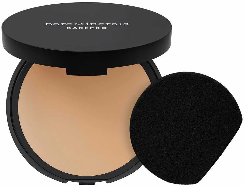 Bare Minerals Bareminerals Barepro 16hr Skin Perfecting Powder Foundation kompaktinė pudra, atspalvis: Light 25 Warm, 8 g