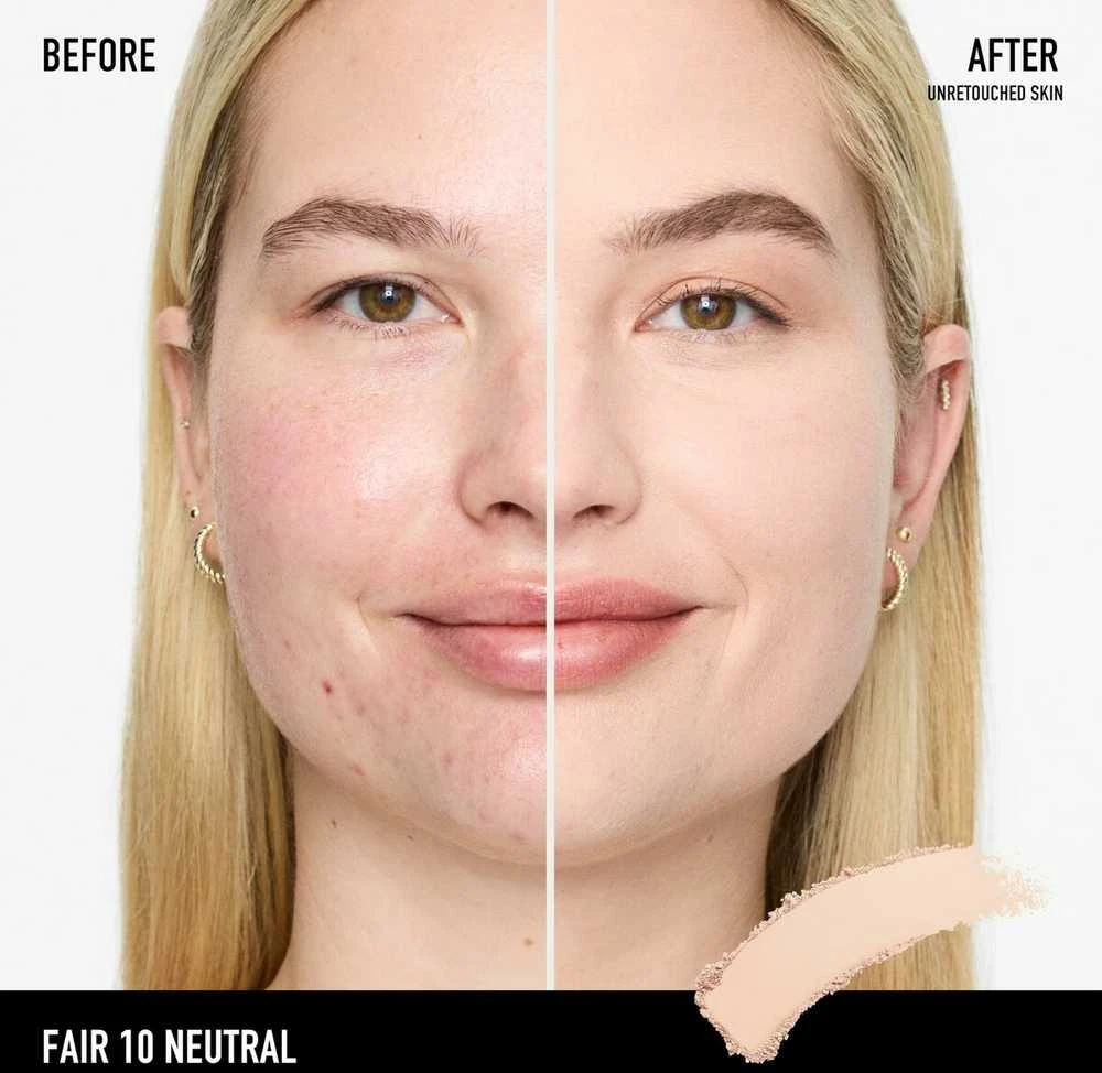 Bare Minerals Bareminerals Barepro 24hr Base De Maquillaje En Polvo Perfeccionadora De La Piel 10-Fair Neutral​, 8 g