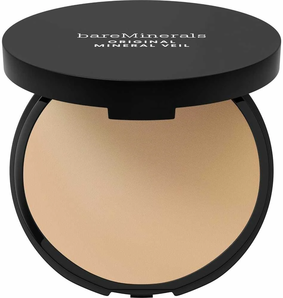 Bare Minerals Bareminerals Original Mineral Veil Compact Skaidri Vidutinė Makiažo Pagrindo Plunksna, 9 g