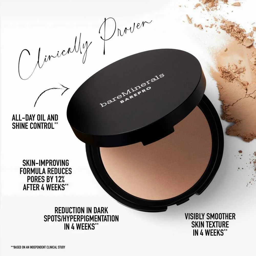 Bare Minerals Bareminerals Barepro 16hr Skin Perfecting Powder Foundation kompaktinė pudra, atspalvis: Light 25 Neutral, 8 g