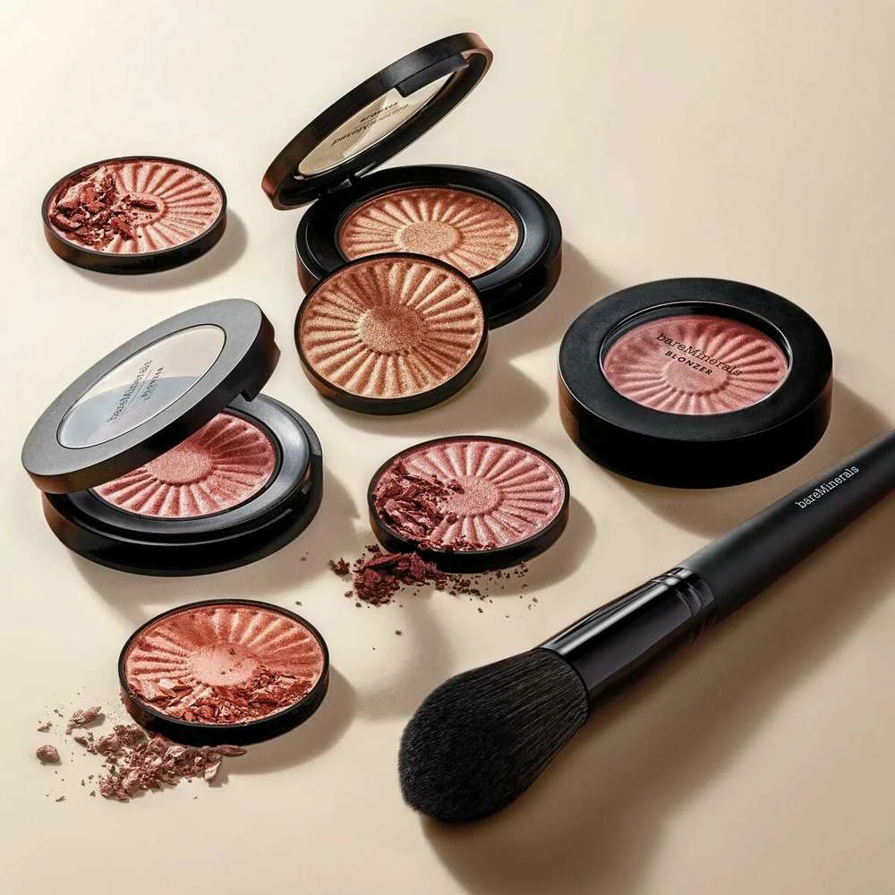 Bare Minerals Bareminerals Gen Nude Blonzer Blush + Bronzer skaistalai ir bronzantas viename, atspalvis: Kiss Of Spice, 3,8 g