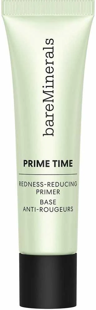 Bare Minerals Bareminerals Prime Time Redness-Reducing Primer paraudimą mažinanti makiažo bazė, 30 ml