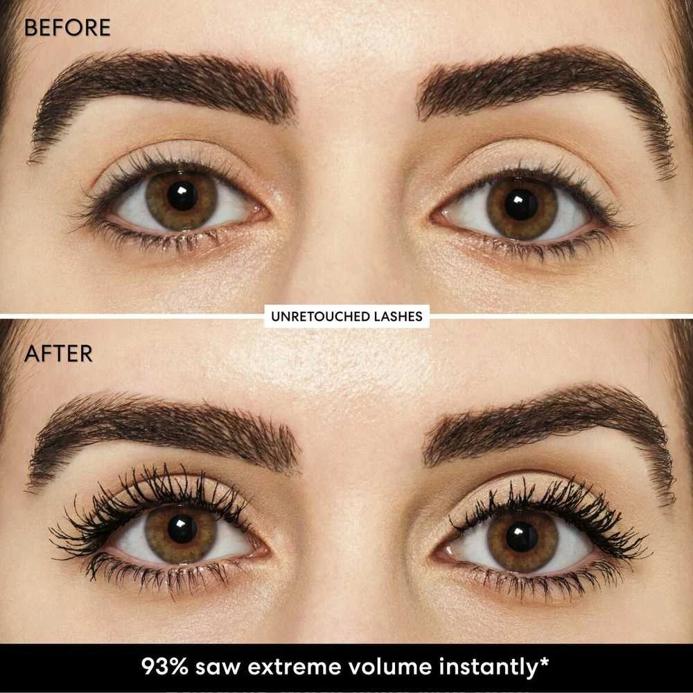 Bare Minerals Bareminerals Maximist Phyto-Fiber Volumizing Blakstienų tušas apimties suteikiantis blakstienų tušas, atspalvis: Juodas, 9 ml