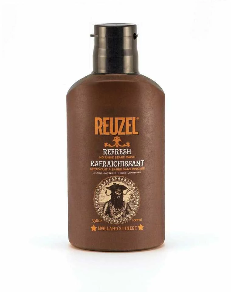Barzdos šampūnas  Reuzel Refresh No Rinse - skalauti nereikia, 100 ml