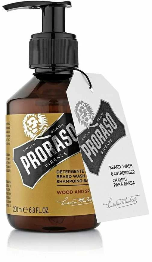 Proraso Wood & Spice Barzdos šampūnas, 200 ml