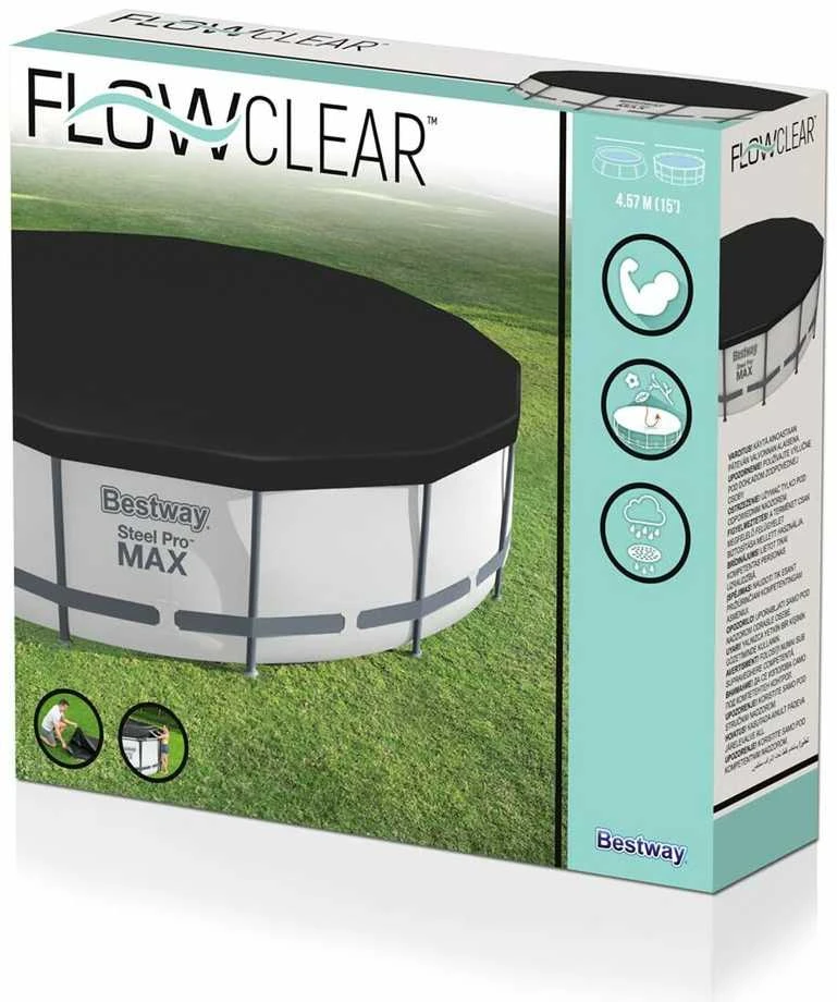 Bestway Baseino uždangalas Flowclear, 457cm