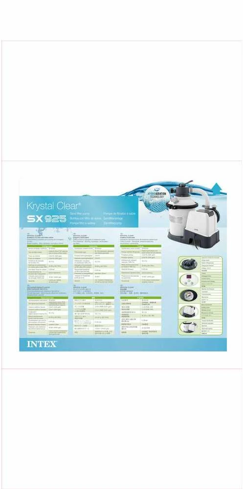 Baseino smėlio filtro siurblys 3500l/h INTEX 26642