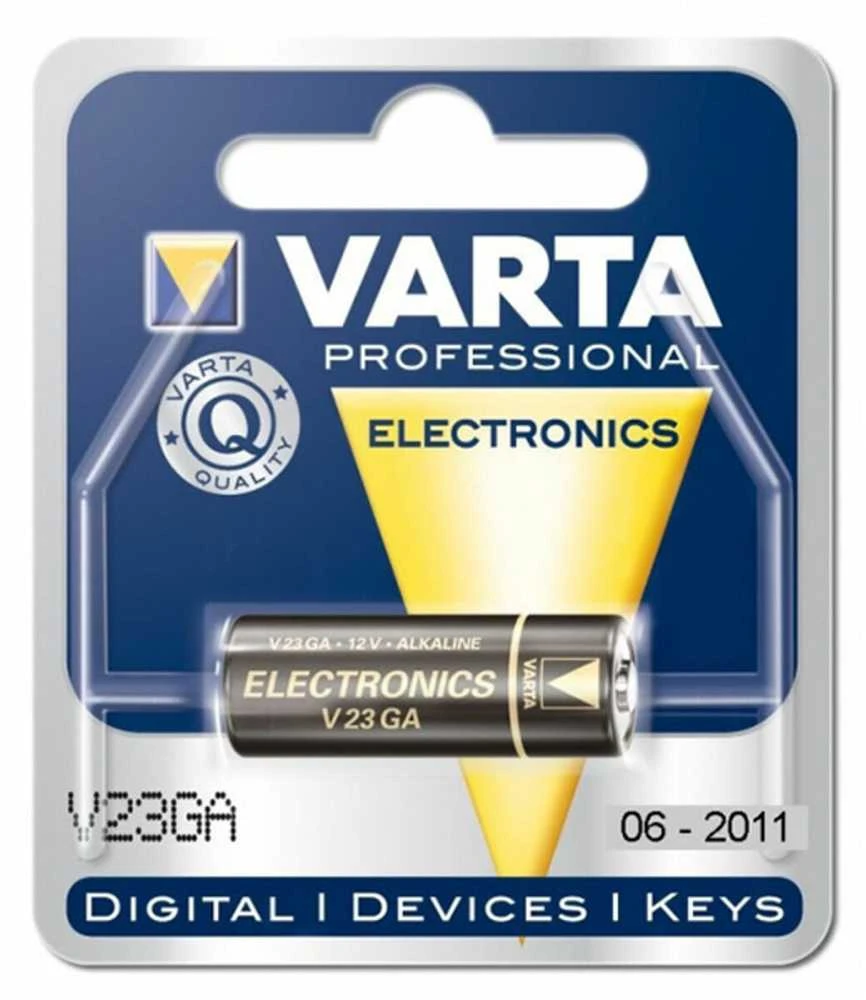 Varta Electronics A23 12V 50mAh baterija 4223, 1 vnt.