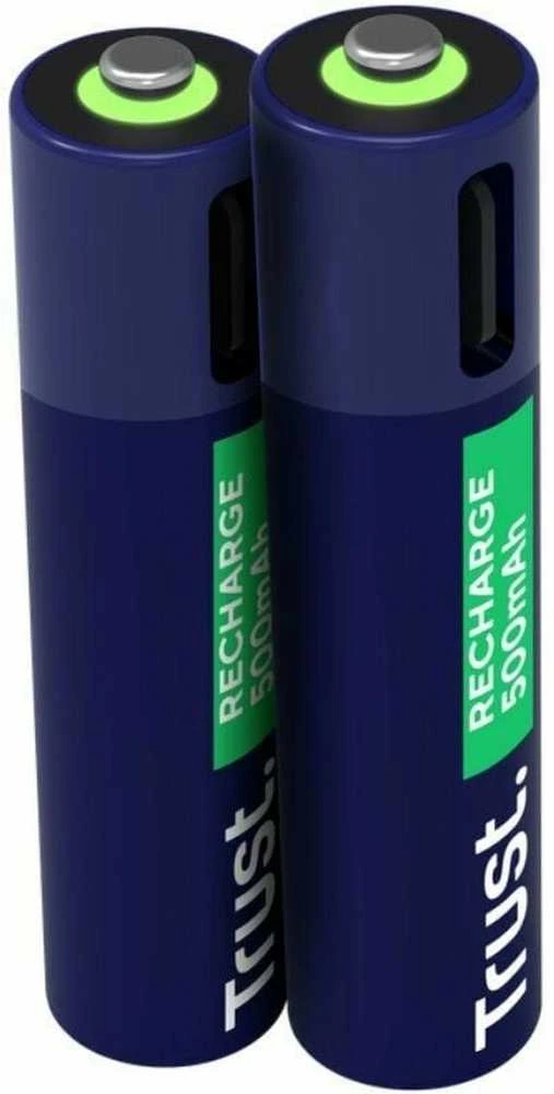 Baterija - Trust 25585 Įkraunama AAA 500 mAh 2-vnt.