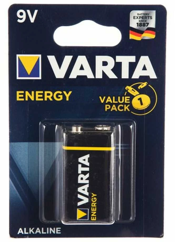 Elementas VARTA Longlife 6LR61 „krona“, šarminis (1) 1714-104 EL21