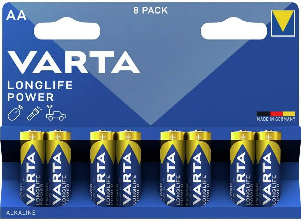 Varta 04906121418 Vienkartinė baterija AA Šarminis