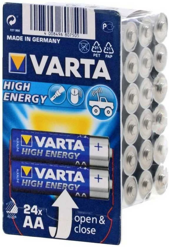Baterija VARTA LR06 DIDELIS ENERGIJOS Ilgaamžė galia