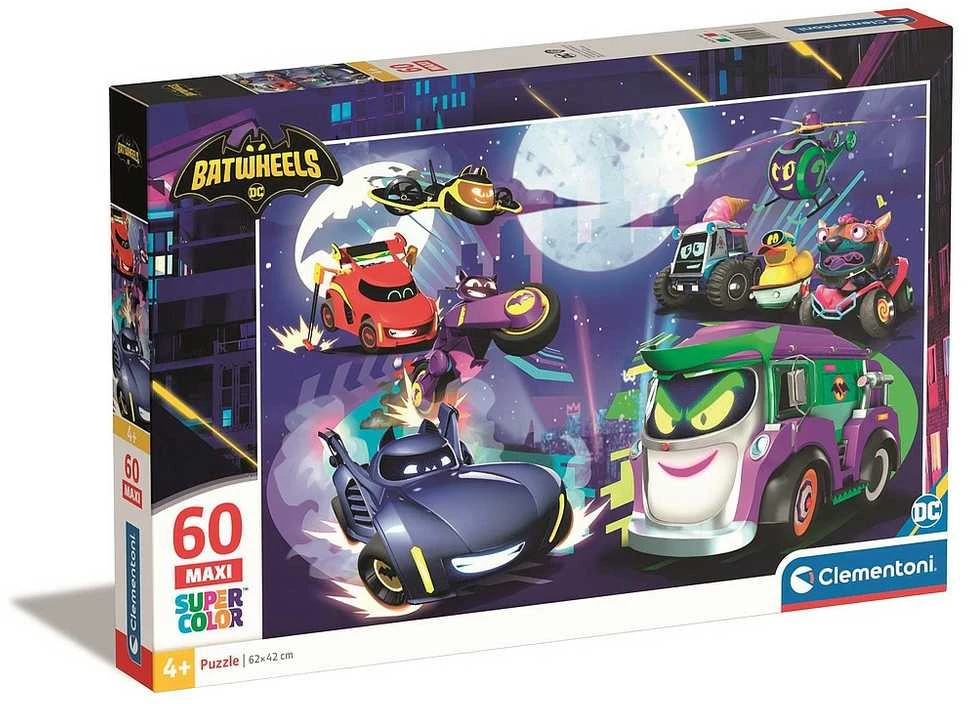 Clementoni Dėlionė 60 vnt. - Batwheels