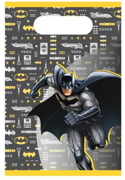 Batman teminis vakarėlio maišelis su personažo grafika