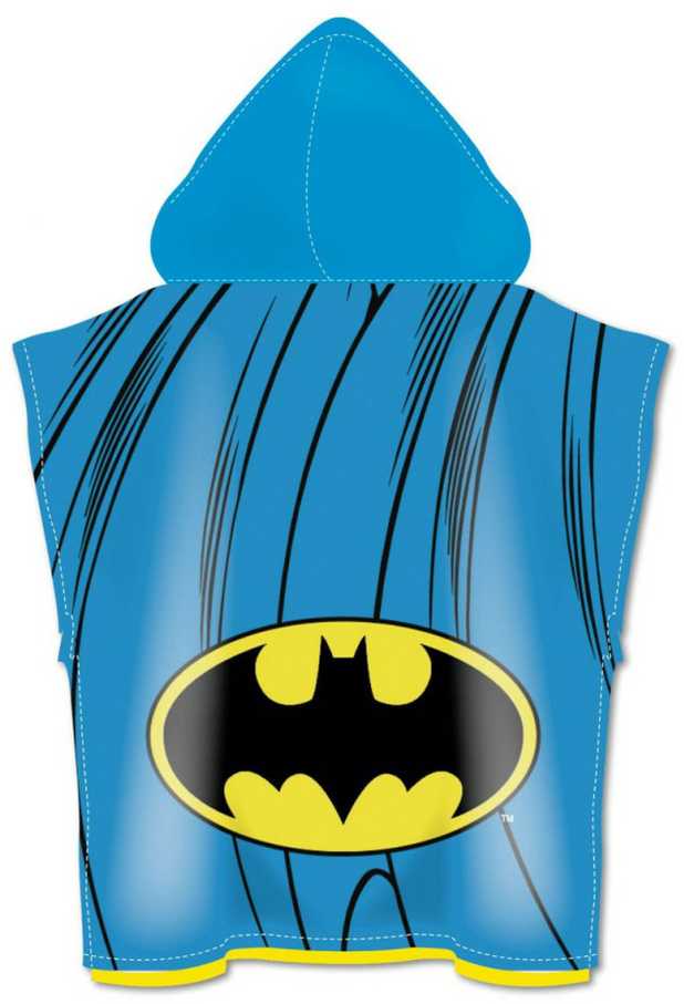 Batman Whoom paplūdimio rankšluostis-pončas 55x110cm (greitai džiūstantis)