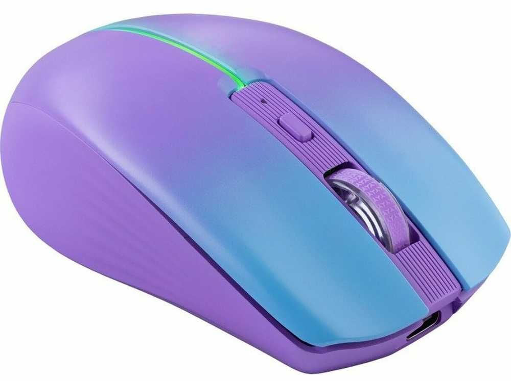 Pelė DEFENDER MYSTERY MM-301 RF+BT PURPLE 1600dpi 6P