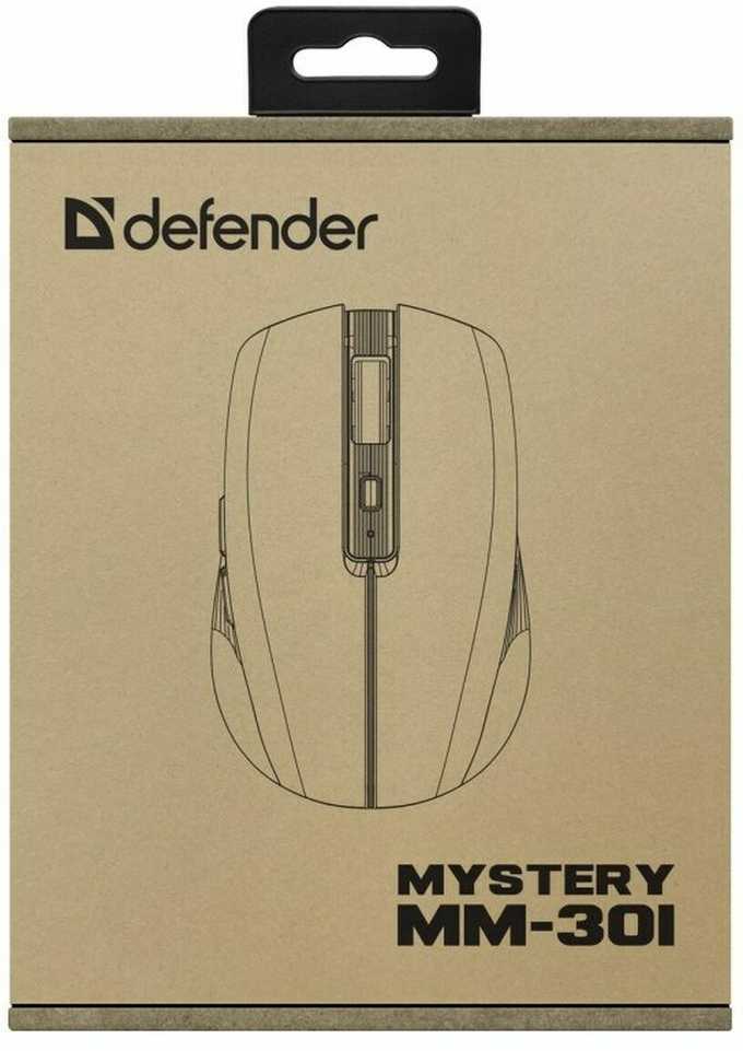 Pelė DEFENDER MYSTERY MM-301 RF+BT PURPLE 1600dpi 6P