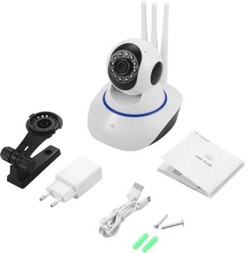 Mobili auklė - stebėjimo kamera 355° su WiFi ir dvipusiu ryšiu