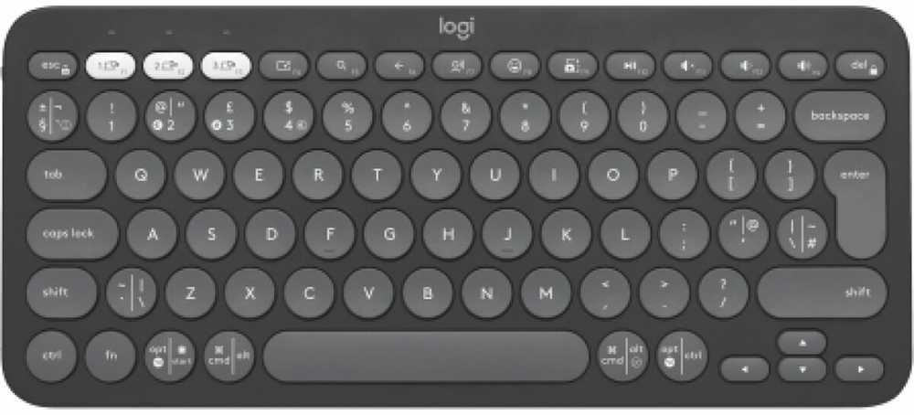 Logitech Pebble Keys 2 K380s klaviatūra Universal RF belaidė +