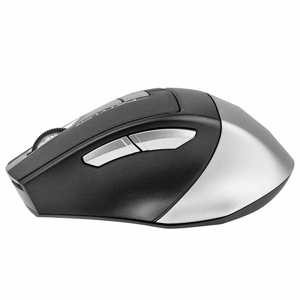 A4Tech FSTYLER FB35 RF 2.4G+BT Smoky Pilkas Pelė wireless