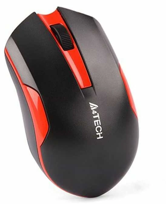 A4Tech A4TMYS46038 Pelė V-TRACK G3-200N-1 Juodas+Raudona belaidė