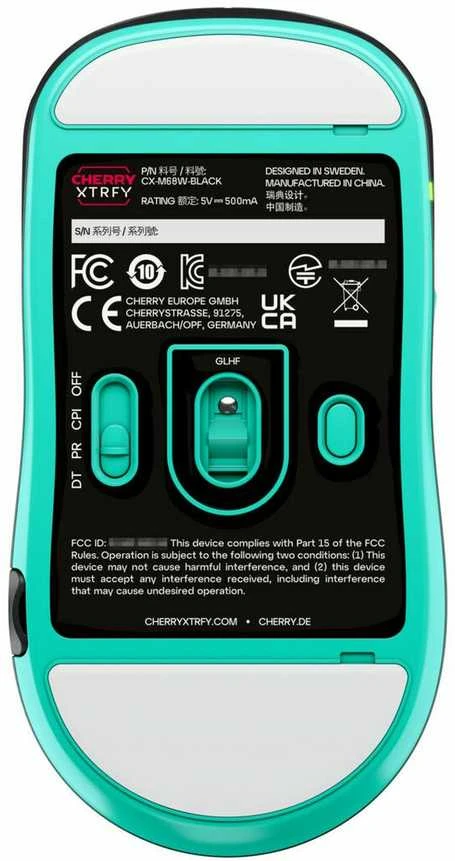 Pelė CHERRY XTRFY M68 Wireless