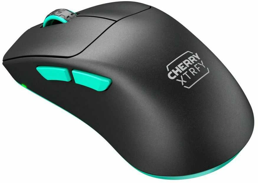 Cherry XTRFY M64 Wireless. Juodas Belaidė pelė