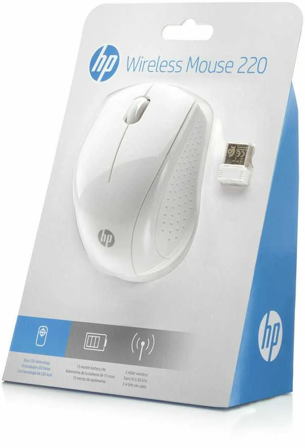 Hewlett Packard (HP) Kompiuterio Pelė - HP 220 Optinė RF