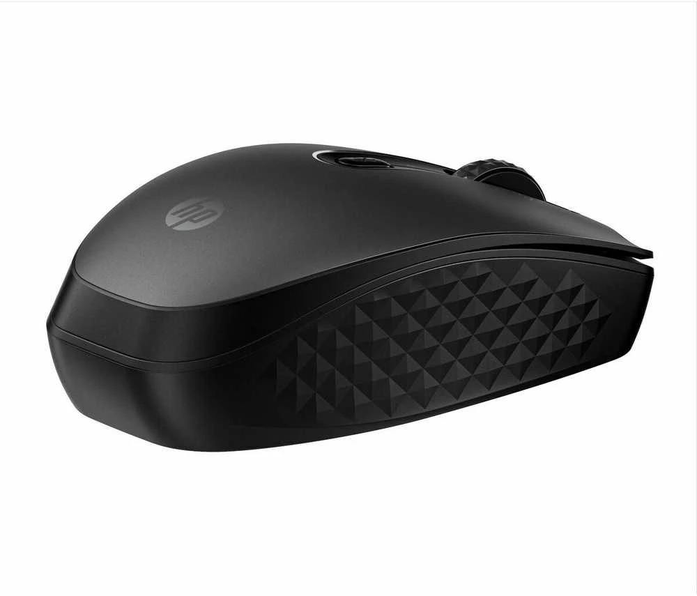 HP 695 Wireless Bluetooth Pelė – belaidis Qi-įkrovimas, programuojamas, 4 krypčių slinkimas – Juodas