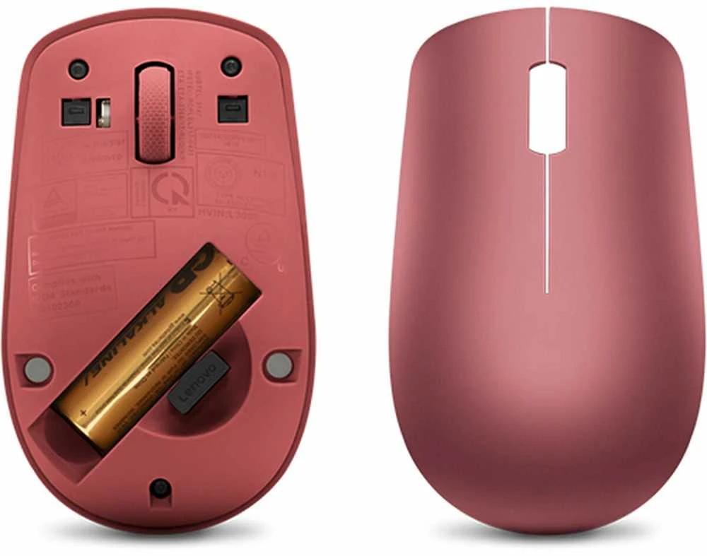 Belaidė pelė Lenovo 530, Vyšnių raudona