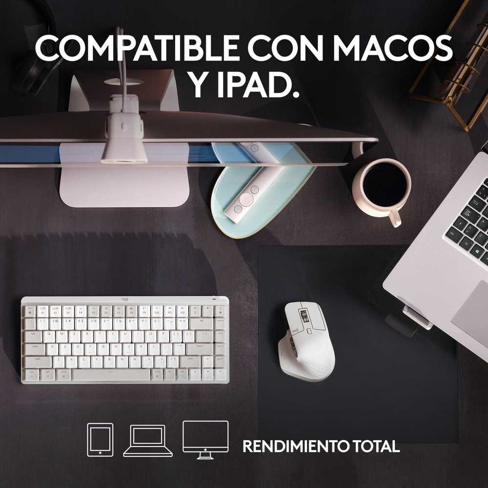 Belaidė pelė Logitech MX Master 3S for Mac, pilka