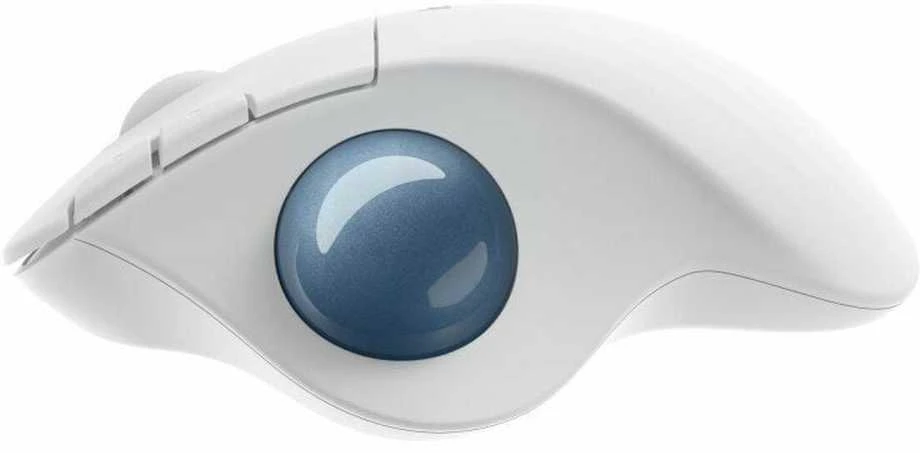 Logitech ERGO M575 Belaidė Trackball pelė, baltos spalvos