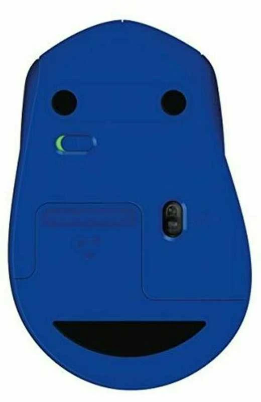 Belaidė pelė Logitech M330 Silent Plus, Mėlyna