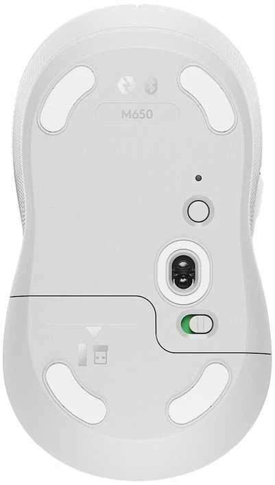 Belaidė pelė Logitech Signature M650, balta