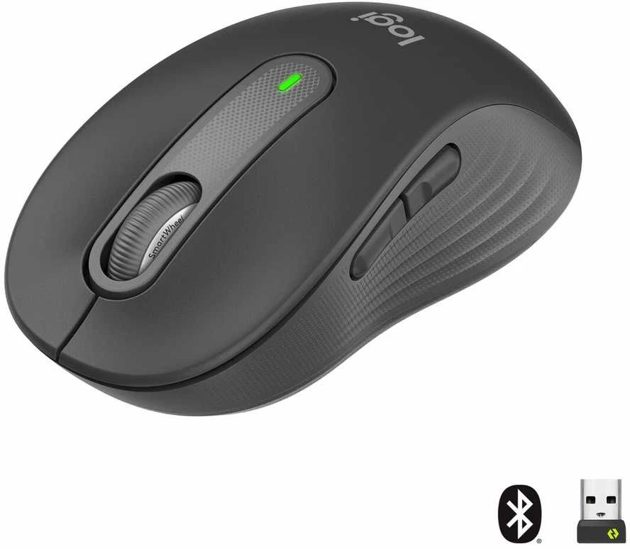 Belaidė pelė Logitech Signature M650 L, grafito spalvos