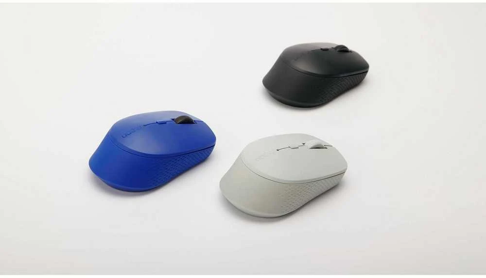 Pelė Rapoo M300 Bluetooth tamsiai pilka