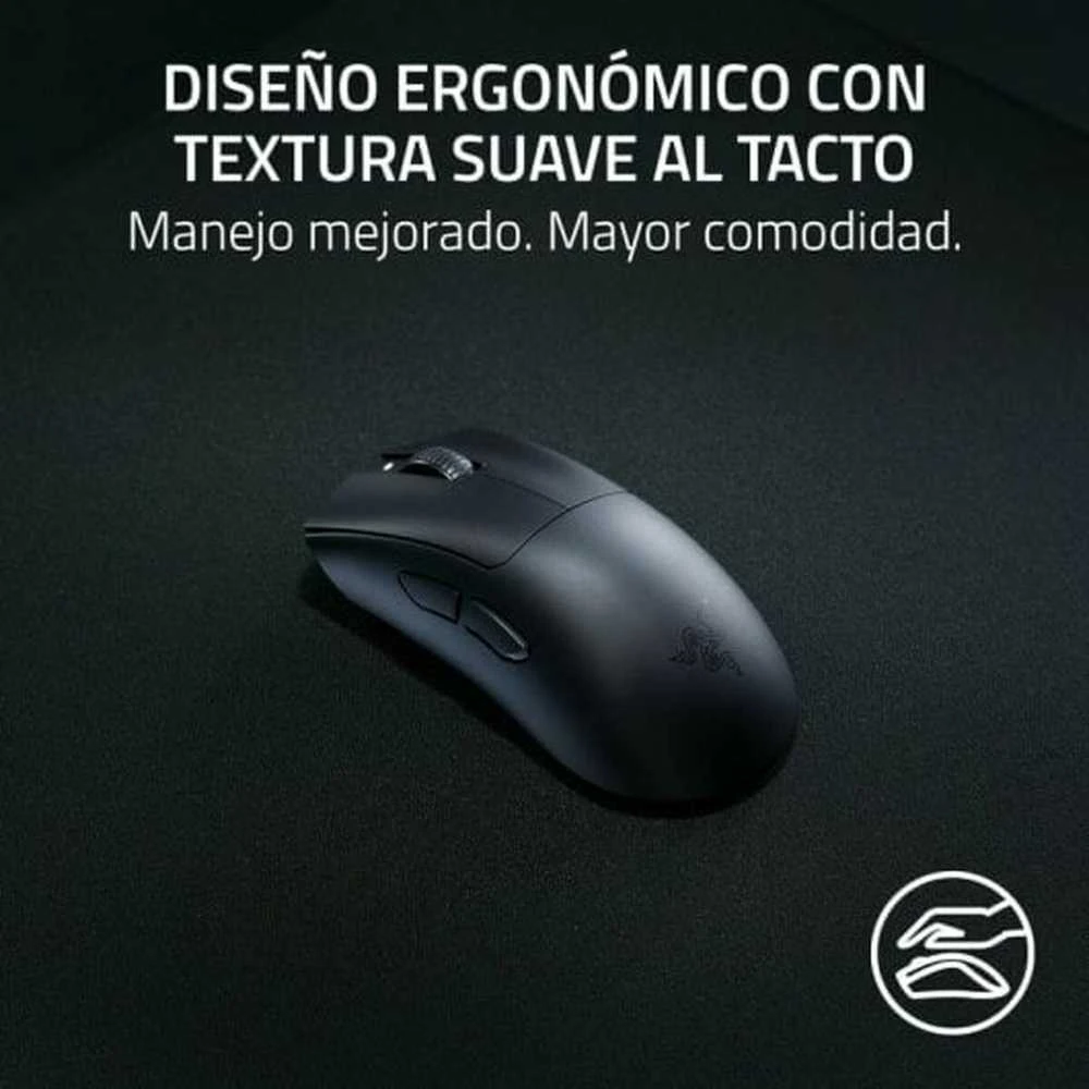 Razer DeathAdder V3 HyperSpeed | Pelė žaidimams | Wireless/su laidu | USB / 2.4 GHz | Juodas