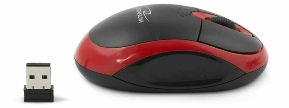 Optinė belaidė pelė Esperanza TITANUM TM116R VULTURE - 3D | 2.4 GHz| 1000 DPI