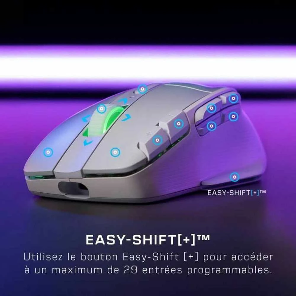 Turtle Beach Kone XP Air Belaidė RGB Žaidimų Pelė| Balta