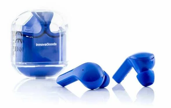 Innovagoods Belaidės ausinės su įkrovimo dėklu