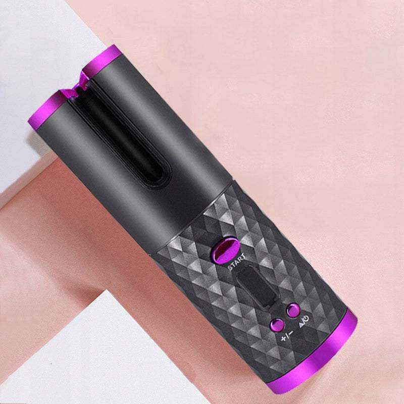 Automatinis plaukų garbanojimo aparatas LCD, 19 cm, 150-200 °C