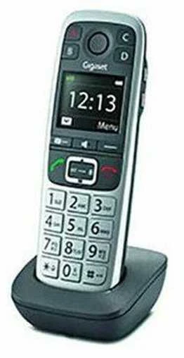 Namų Telefonas - Gigaset E560HX DECT Telefonas, 14h Pokalbių Laikas, 150 Kontaktų, Juoda