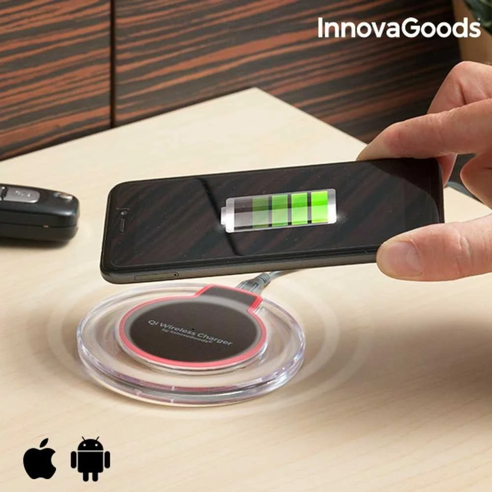Qi Belaidis Įkroviklis Išmaniesiems Telefonams InnovaGoods